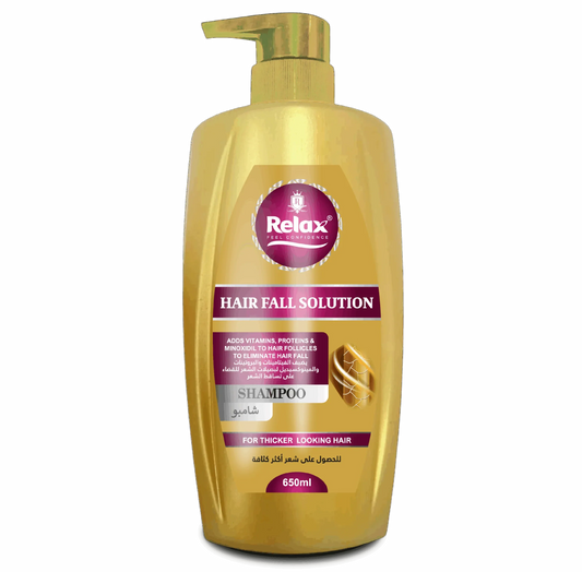 Relax Hair Fall Solution Shampoo - 650ml