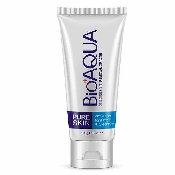 BIOAQUA Acne Treatment Facial Cleanser-100g | Premium Skincare & Beauty Products in Pakistan