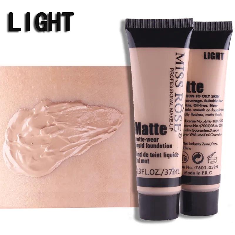 Miss Rose Full Coverage Matte Foundation - 37ml