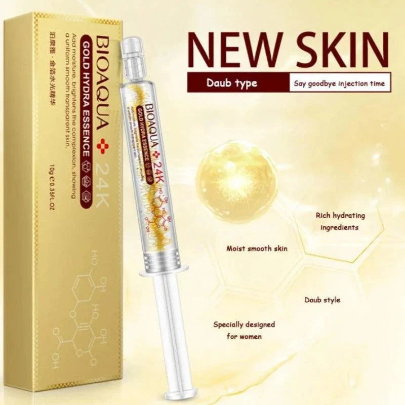 BIOAQUA Luxury 24K Gold Needle Hydra Essence | Premium Skincare & Beauty Products in Pakistan