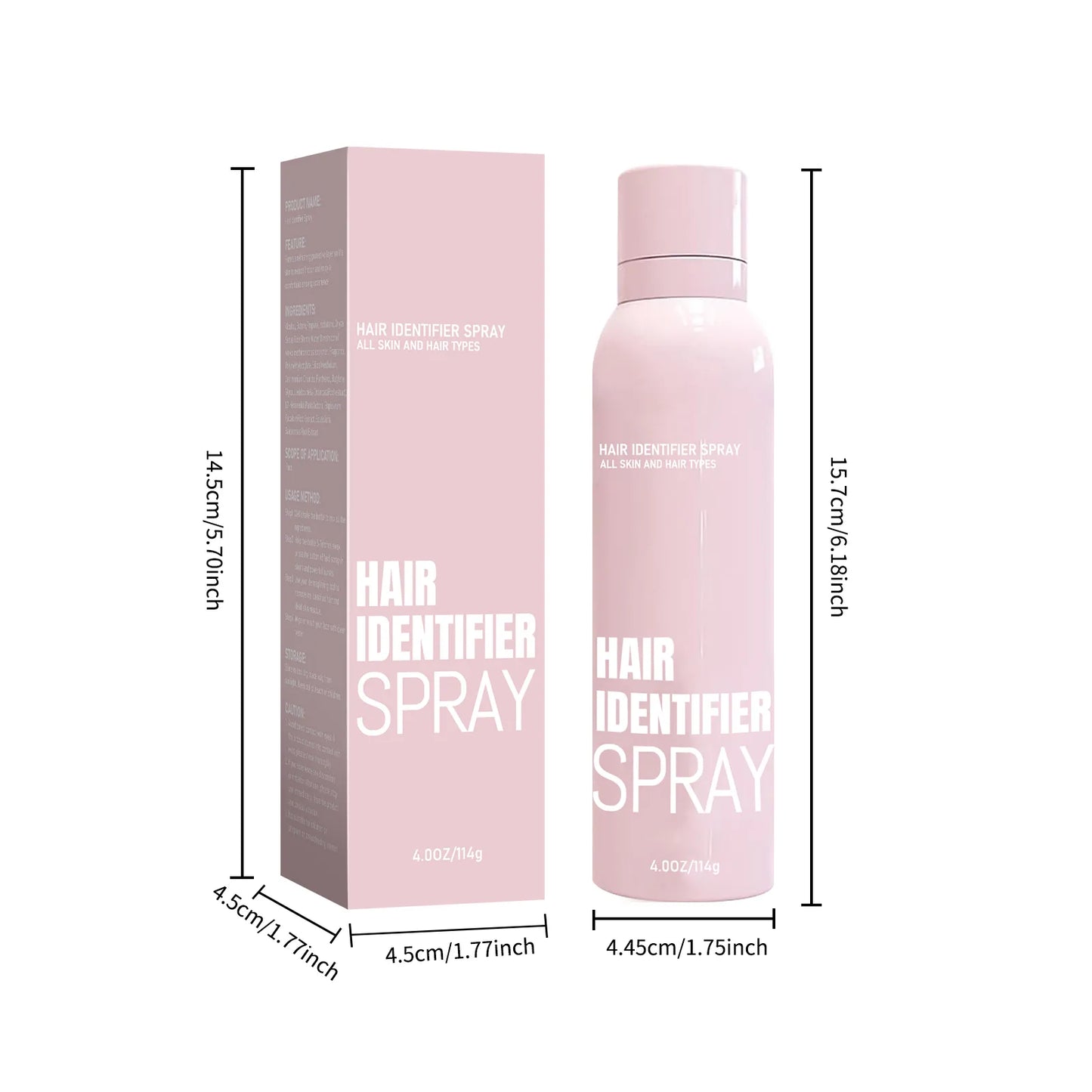 Hair Identifier Spray Set For Face Shaving - 100ml