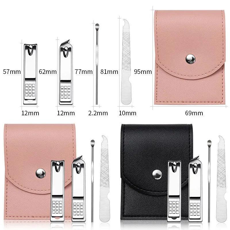 Stainless Steel Nail Clipper Cutter Set-  4Pcs | Premium Skincare & Beauty Products in Pakistan
