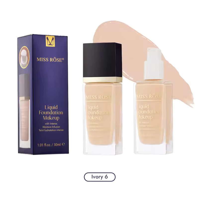 Miss Rose Liquid Makeup Foundation - 30ml