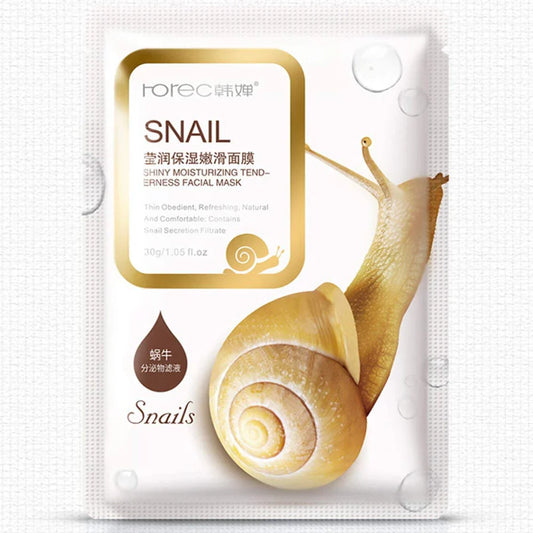 Rorec Hchana Snail Pore Minimizer Face Sheet Mask – 30g | Premium Skincare & Beauty Products in Pakistan