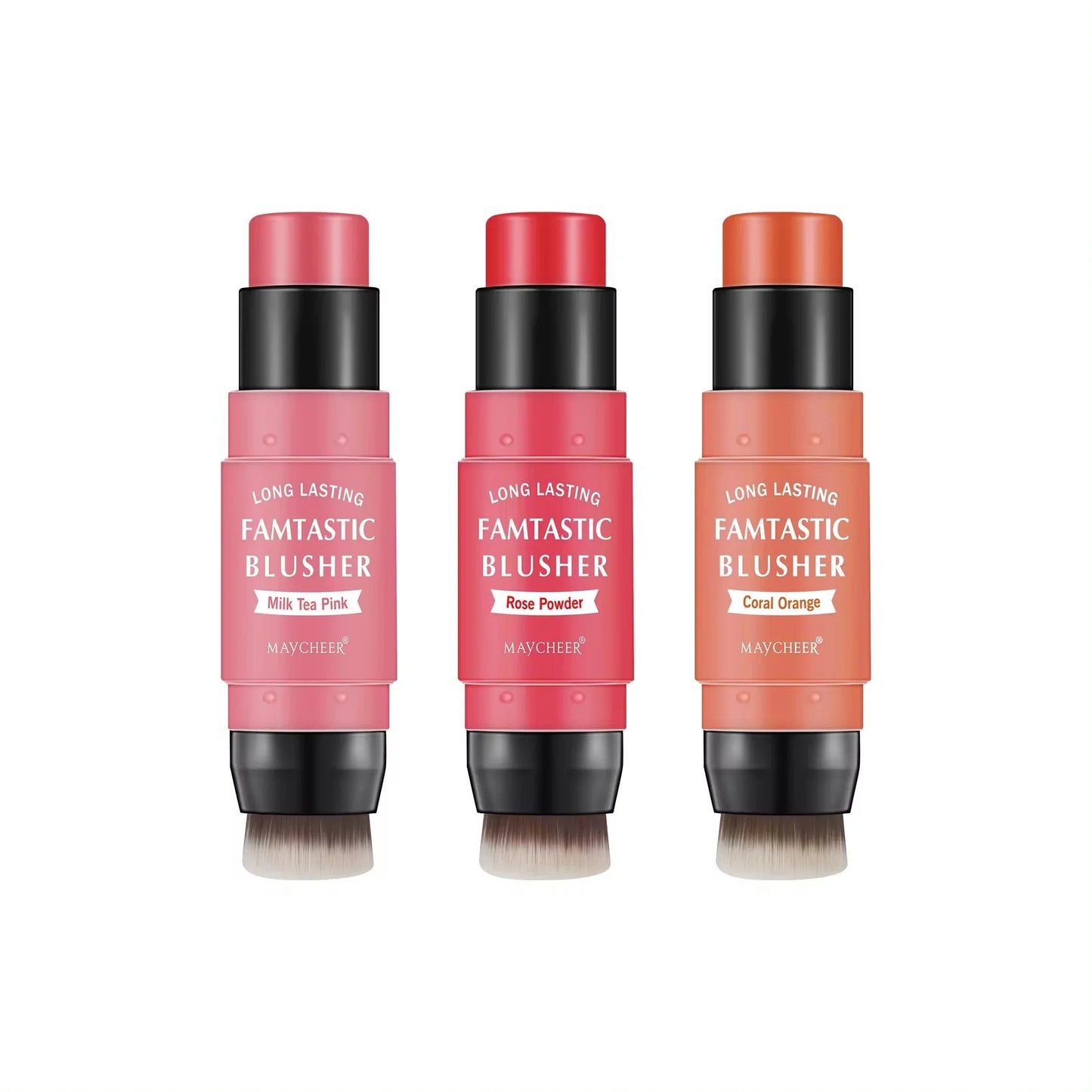 Maycheer 2in1 Blush Stick With Brush each
