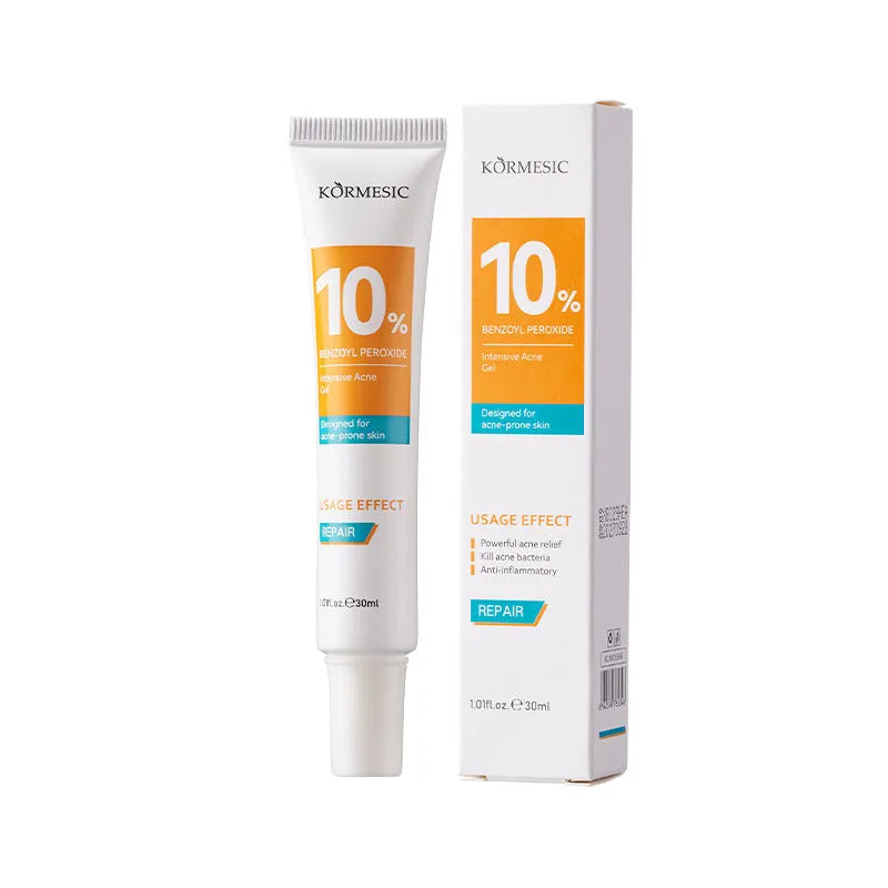 Kormesic 10% Benzoyl Peroxide Acne Gel - 30ml | Premium Skincare & Beauty Products in Pakistan