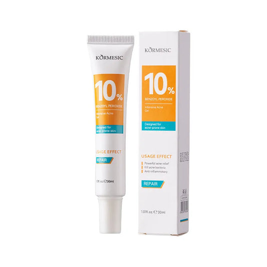 Kormesic 10% Benzoyl Peroxide Acne Gel - 30ml | Premium Skincare & Beauty Products in Pakistan