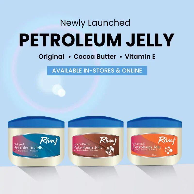 Rivaj Hydrating Cocoa Butter Petroleum Jelly | Premium Skincare & Beauty Products in Pakistan