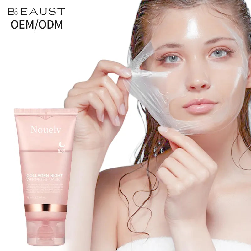 Nouelv Hydrolyzed Collagen Night Peel-Off Mask-75ml | Premium Skincare & Beauty Products in Pakistan