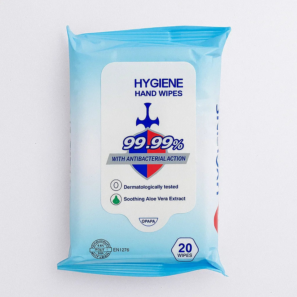 Hygiene Hand Wipes - 20 Wipes
