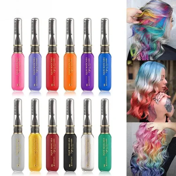 Funky & Highlights Hair Colored Shades 12 ( Temporary / Washable)