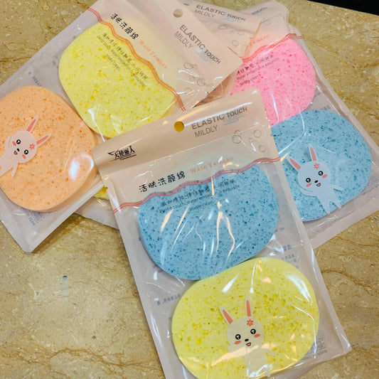 2-Piece Facial Puff Set