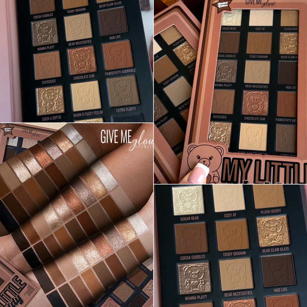 18 Colors Coco Urban My Little Teddy Eyeshadow Palette