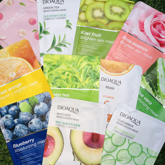 Moisturizing Face Sheet Mask - Imported -  LIMITED STOCK 🚨 - 11 PACK