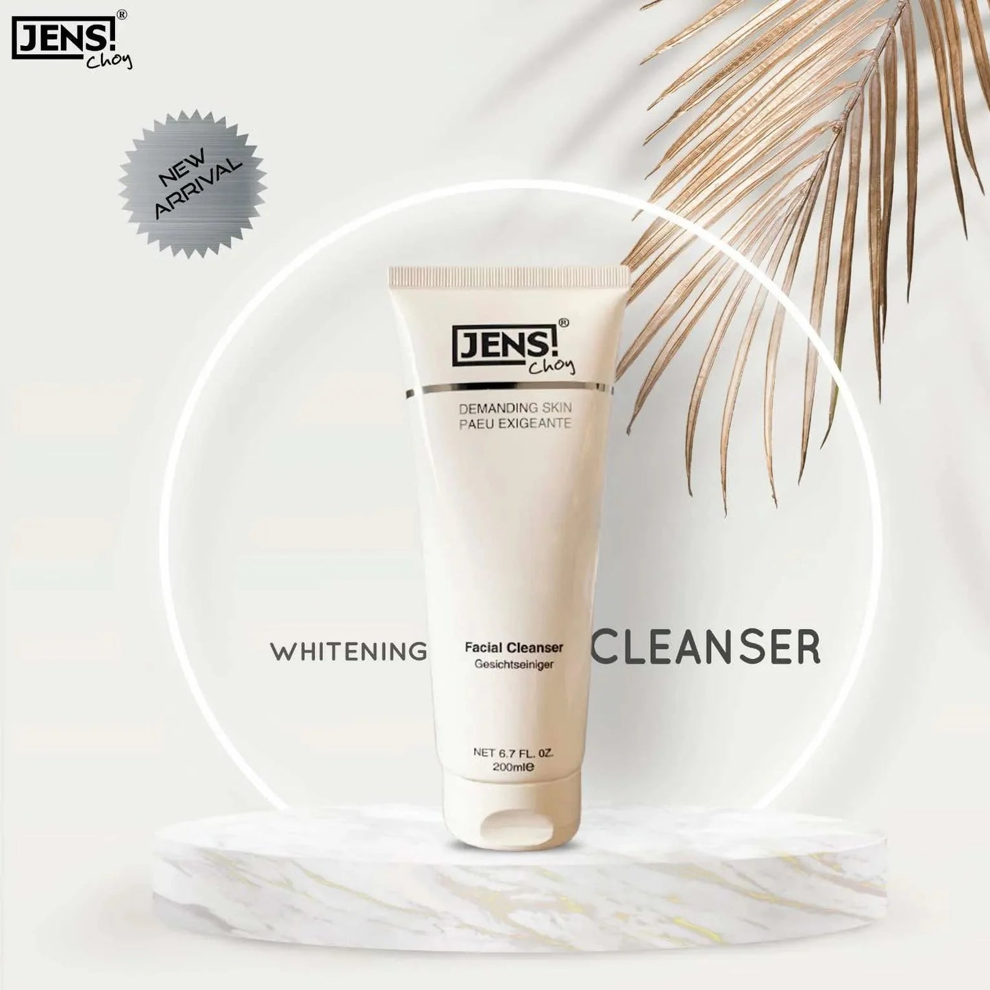 Jens Choy White Cleanser 200ml | Premium Skincare & Beauty Products in Pakistan