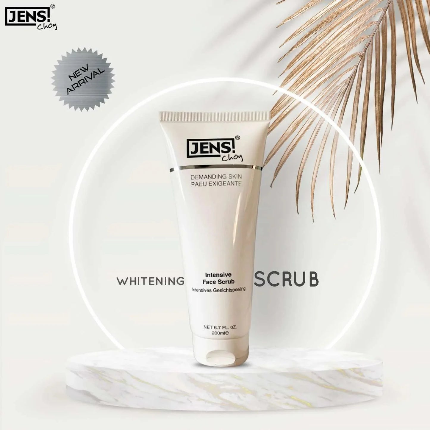 Jens Choy White Scrub 200ml | Premium Skincare & Beauty Products in Pakistan