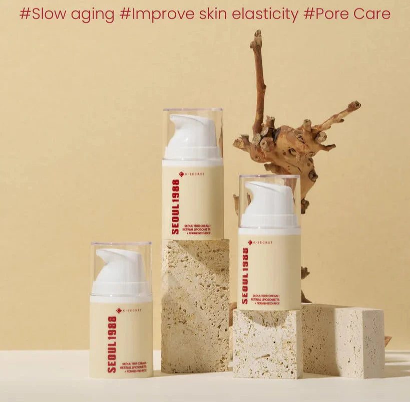 K-Secret Seoul 1988 Retinal Liposome 1% + Fermented Rice Cream - 50ml