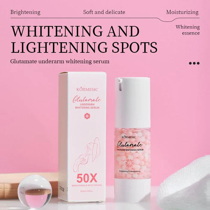KORMESIC Glutamate Whitening Serum Underarm Intimate Armpit Dark Spot Remover Whitening Cream - 30ml | Premium Skincare & Beauty Products in Pakistan
