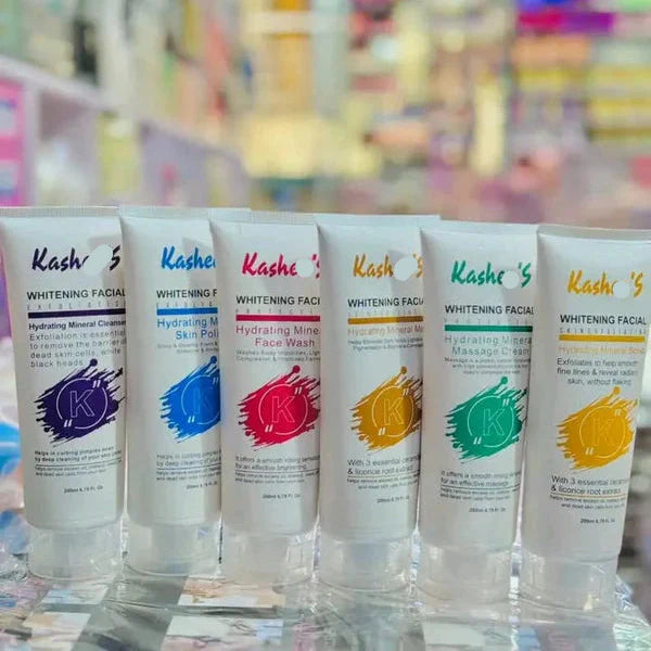 Kashee's Whitening Facial set - 200ml Each | Premium Skincare & Beauty Products in Pakistan
