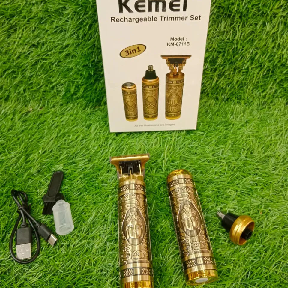Kemei 3 in 1 Shaving Machine KM 6711B