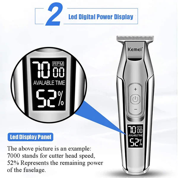 Kemei Professional  KM-5027 Hair Clipper Beard Trimmer for Men