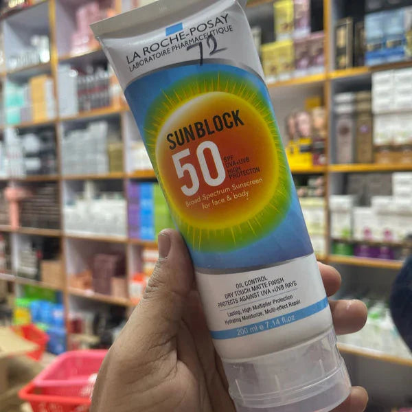 LA ROCHE -POSAY SPF 50 UVA UVB High Proctection Sun Block 200ml | Premium Skincare & Beauty Products in Pakistan