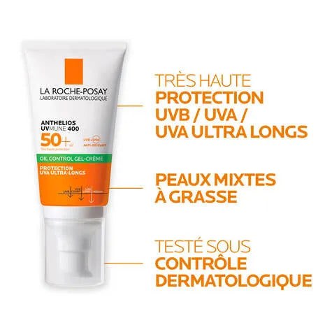 La Roche Posay ANTHELIOS Oil-Control Gel-Cream SPF 50+ 50ml | Premium Skincare & Beauty Products in Pakistan