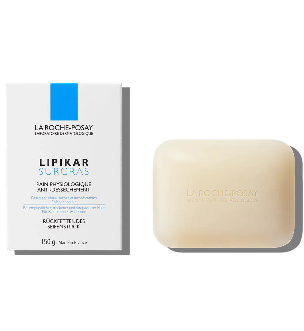 La Roche-Posay Lipikar Surgras Anti-Dryness Cleansing Bar Soap 150g | Premium Skincare & Beauty Products in Pakistan