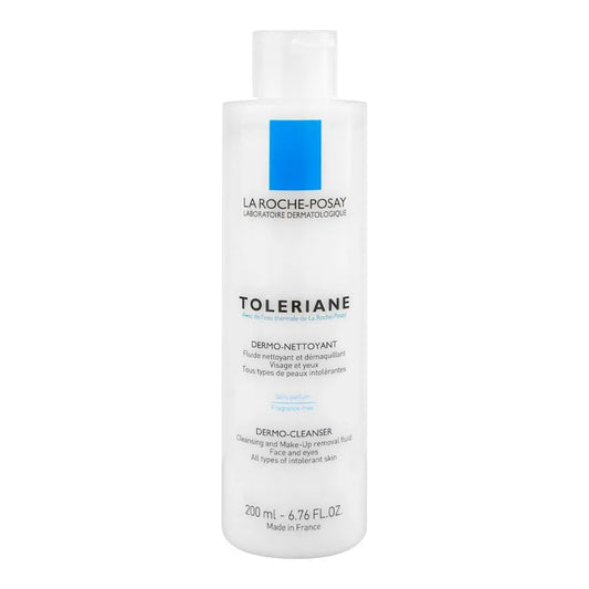 La Roche-Posay Toleriane Dermo Milky Cleanser and Makeup Remover, For Sensitive Skin, 200ml