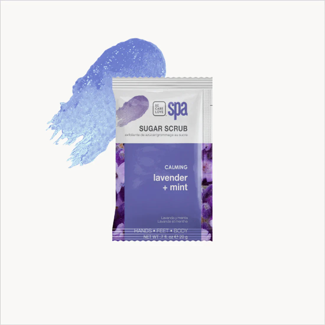 Be Care Love Lavender and Mint Calming Spa 4 Pcs Set