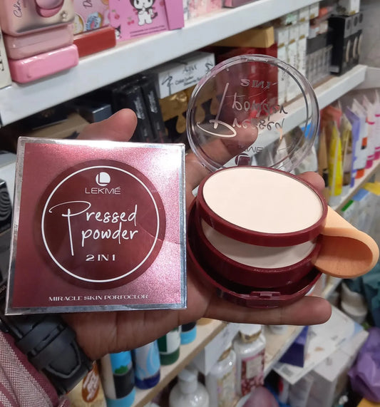LEKME 2in1 Pressed Powder