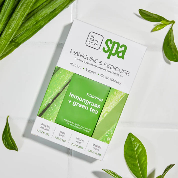 Be Care Love Lemongrass + Green Tea Purifying 4 Pcs Set