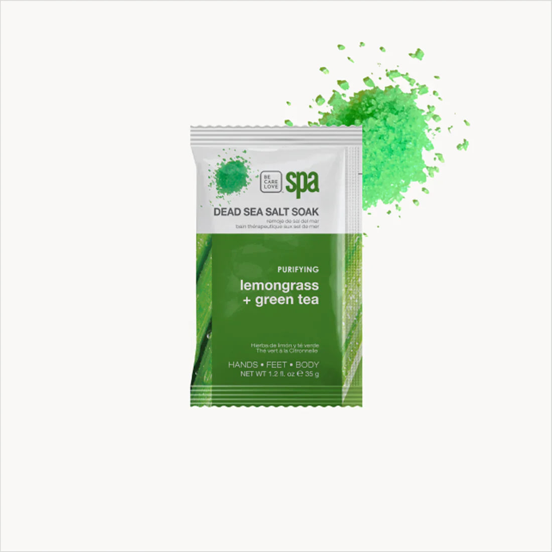 Be Care Love Lemongrass + Green Tea Purifying 4 Pcs Set