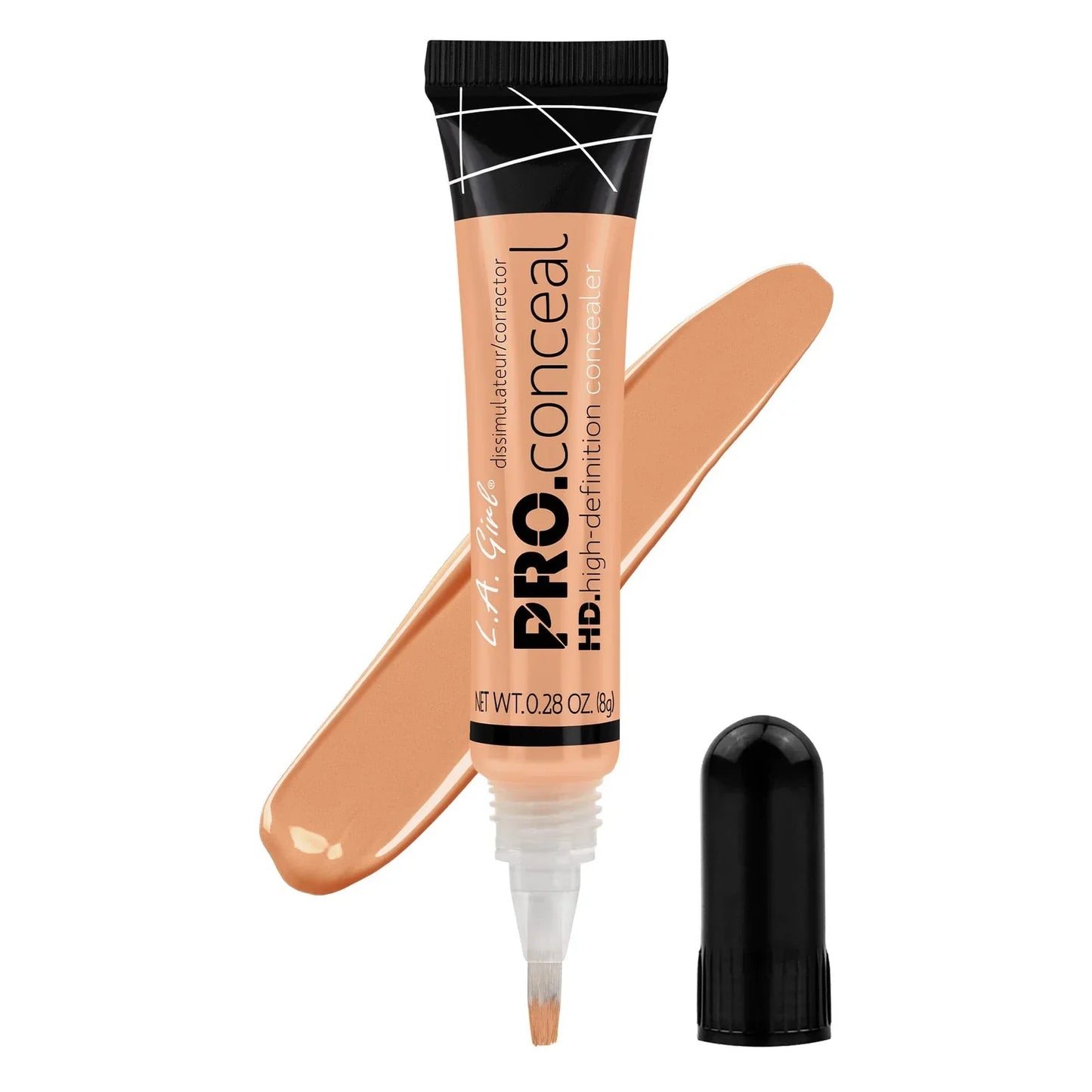 L.A. Girl Pro Conceal HD High Definition Concealer, Light Ivory