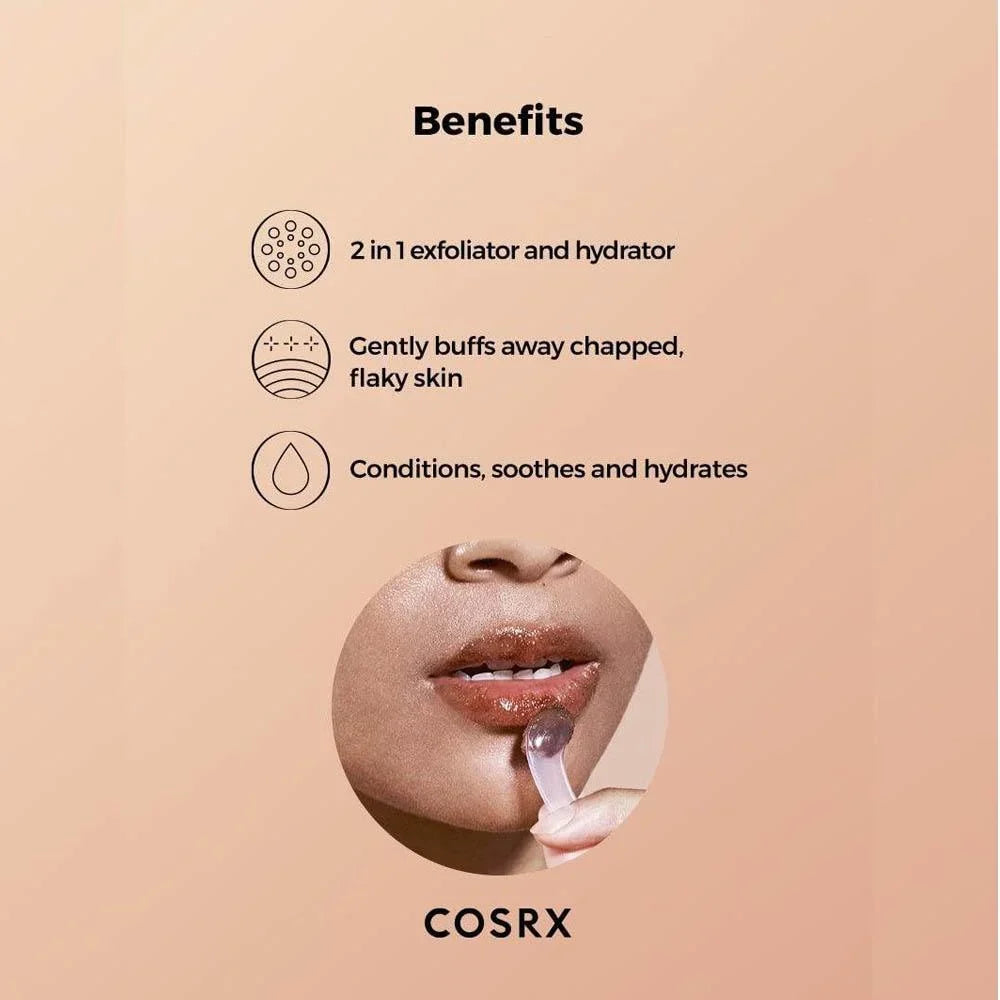COSRX Lip Sleep Honey Sugar Lip Scrub - 20g
