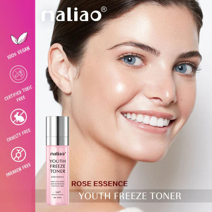Maliao Youth Freeze Toner with Rose Essence - 100ml