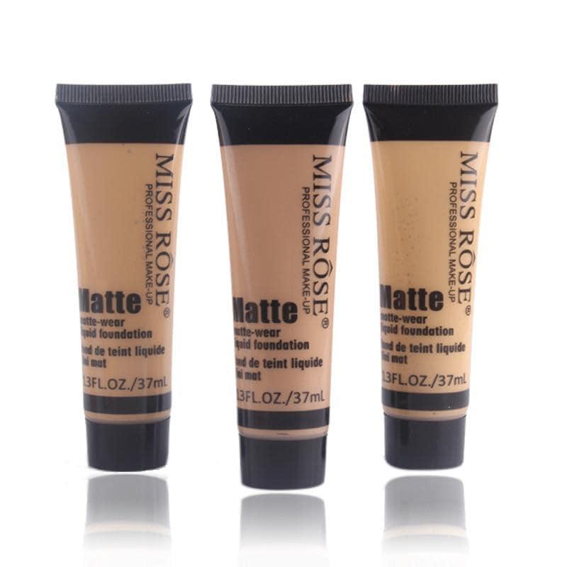 Miss Rose Full Coverage Matte Foundation - 37ml