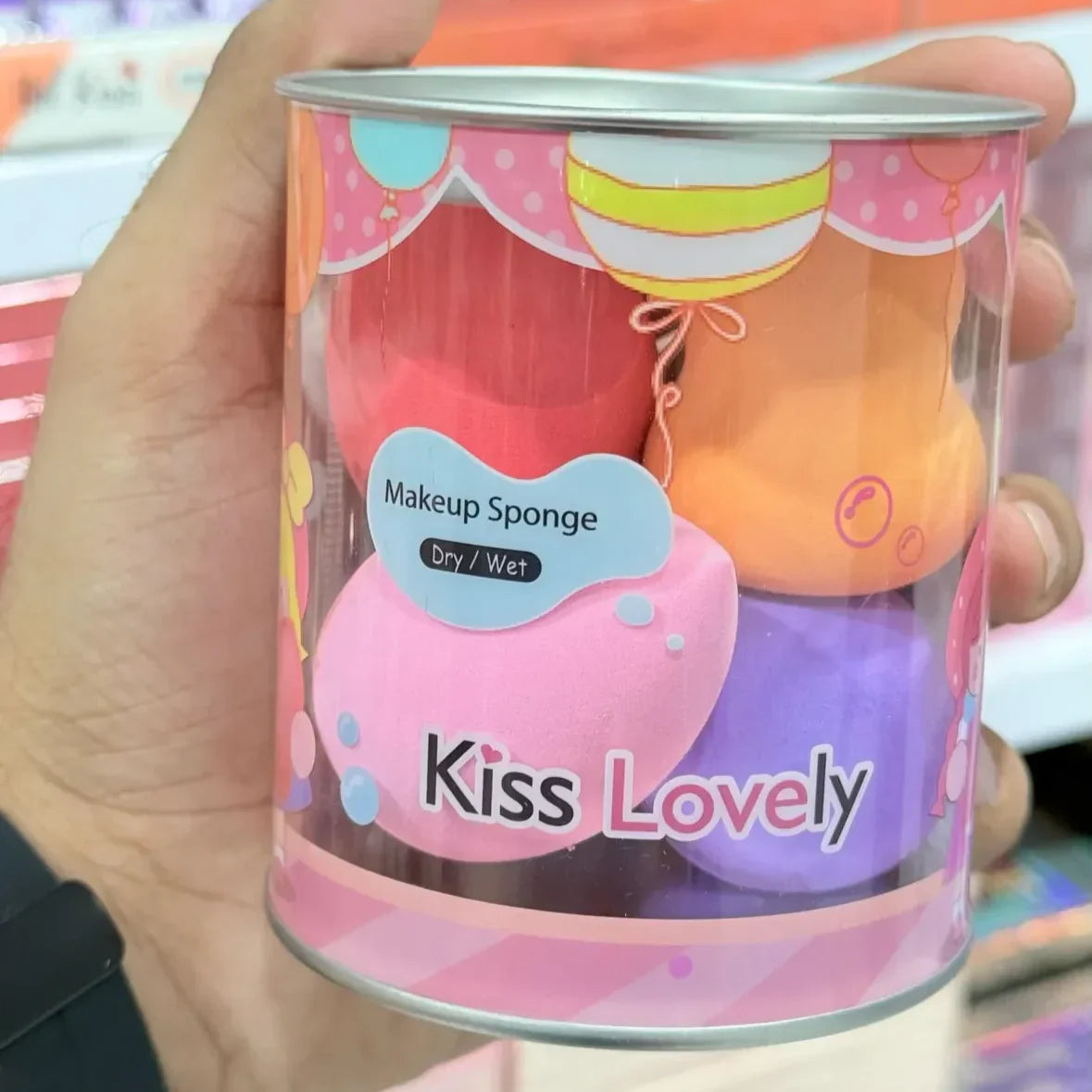 KISS LOVELY Makeup blender box