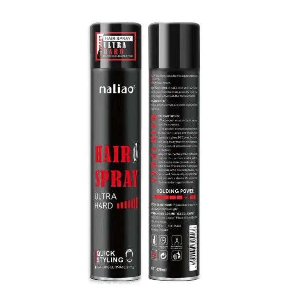 Maliao Fixing Hair Spray  For Quick Styling For Men Long Lasting - 420ml