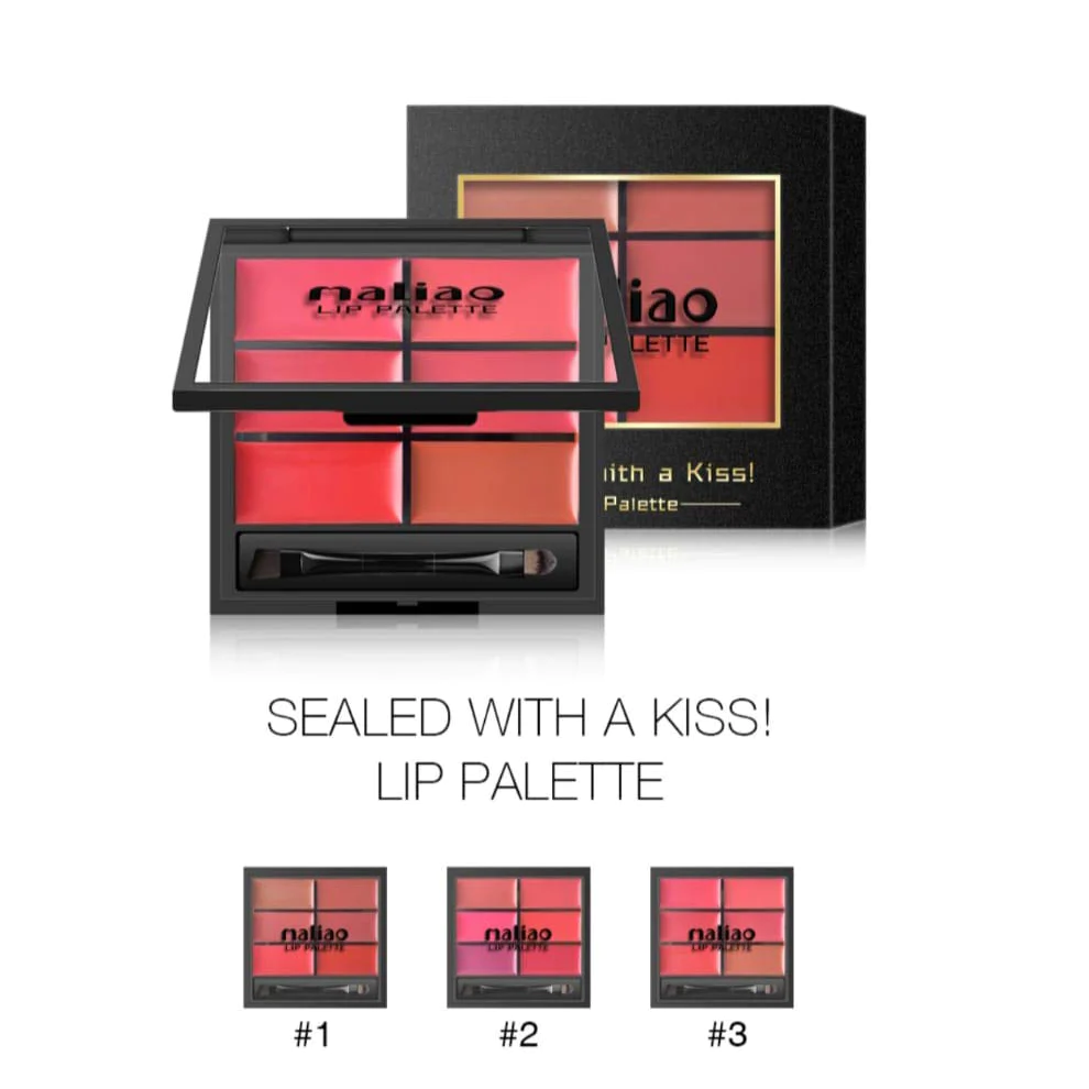 Malioa 6 Color Lip Palette For Women - 9g