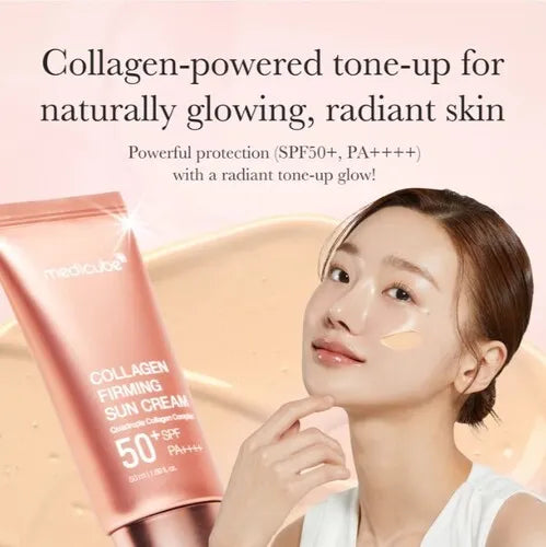 Medicube Collagen Firming Sun Cream SPF50+ PA+++ - 50ml | Premium Skincare & Beauty Products in Pakistan