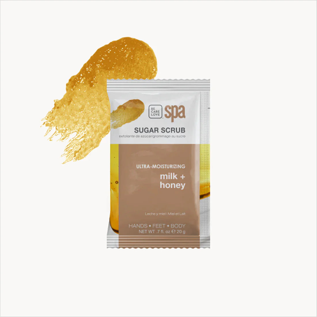 Be Care Love Milk + Honey Ultra-Moisturizing Spa 4 Pcs Set