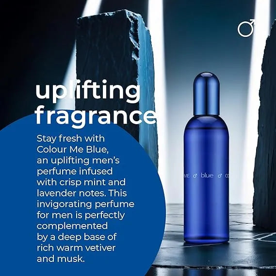 Milton Lloyd Colour Me Perfume Homme Blue For Men EDP