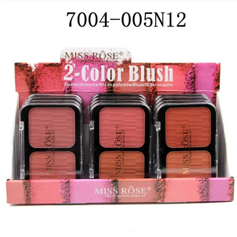 Miss Rose 2-Color Blush Pallete