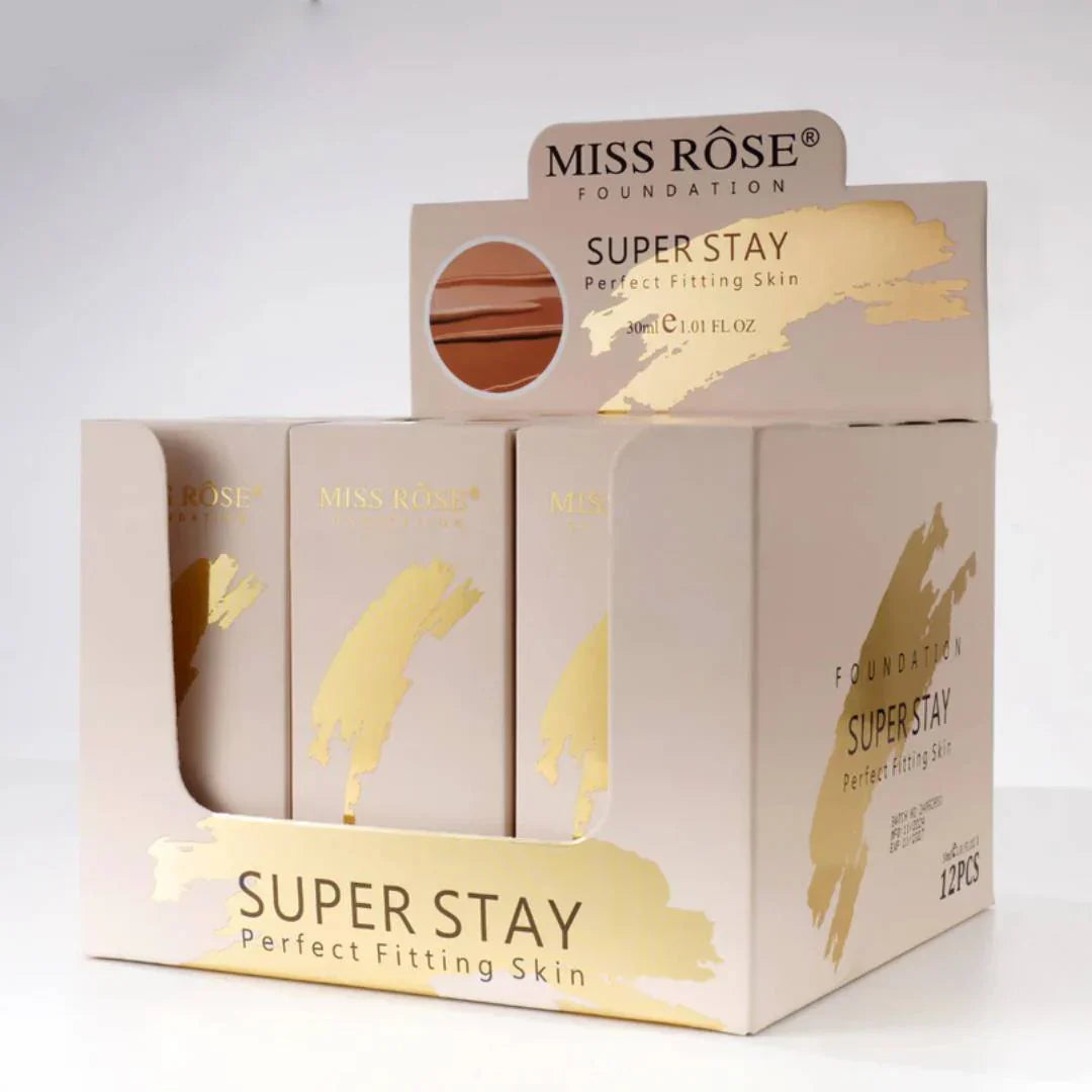 Miss Rose Super Stay Foundation  Perfect Fitting Skin