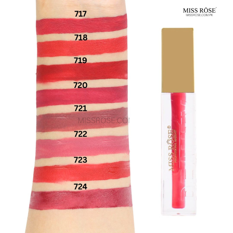 Miss Rose Golden Gleam Beauty Lip Gloss