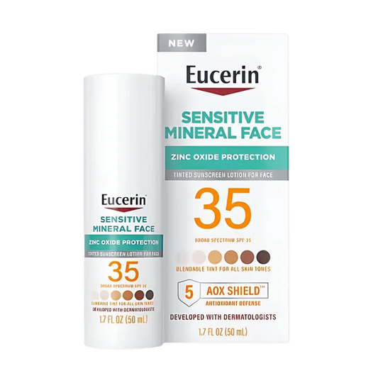 Eucerin Sensitive Mineral Face Tinted Sunscreen SPF 35 (50ml)