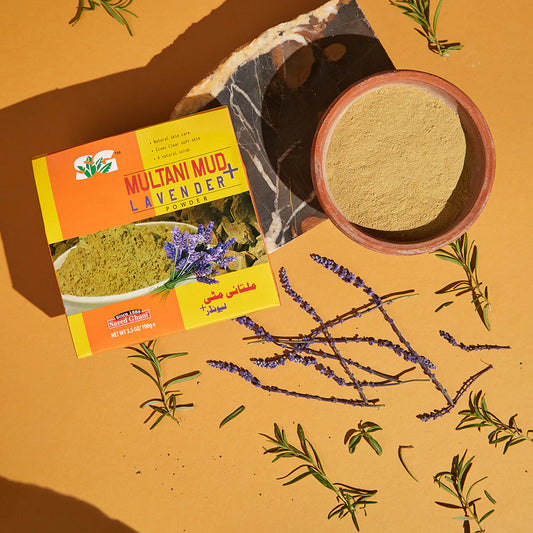 Saeed Ghani Multani Mud + Lavender Powder | Premium Skincare & Beauty Products in Pakistan