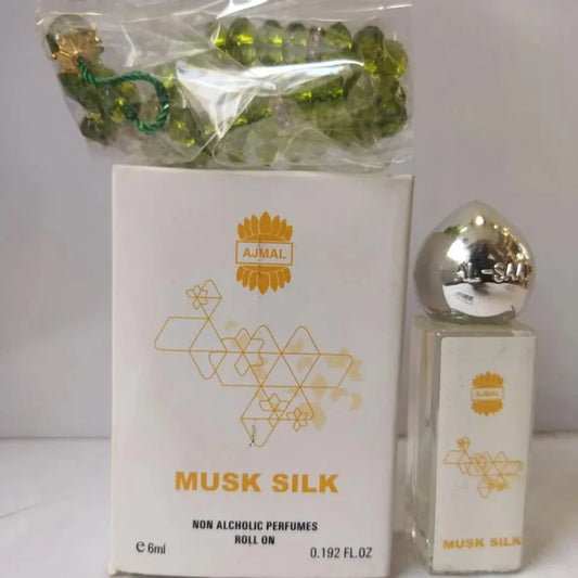 Musk Silk By Ajmal Attar With Tasbeeh 6ml