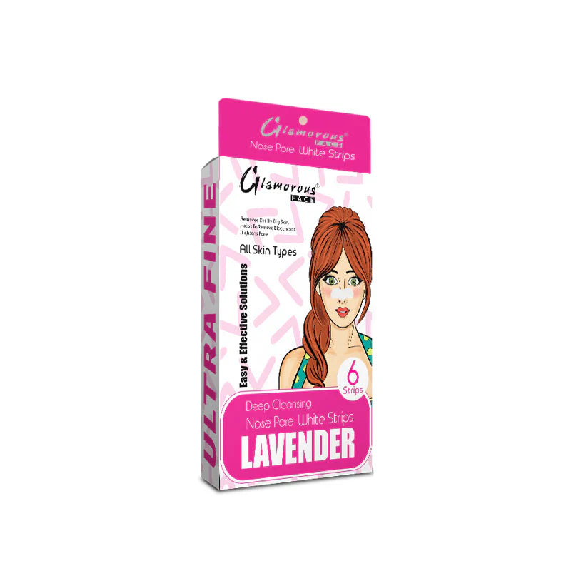 Glamorous Face Ultra Fine Deep Cleansing Nose Strips - 6 Strips | Premium Skincare & Beauty Products in Pakistan